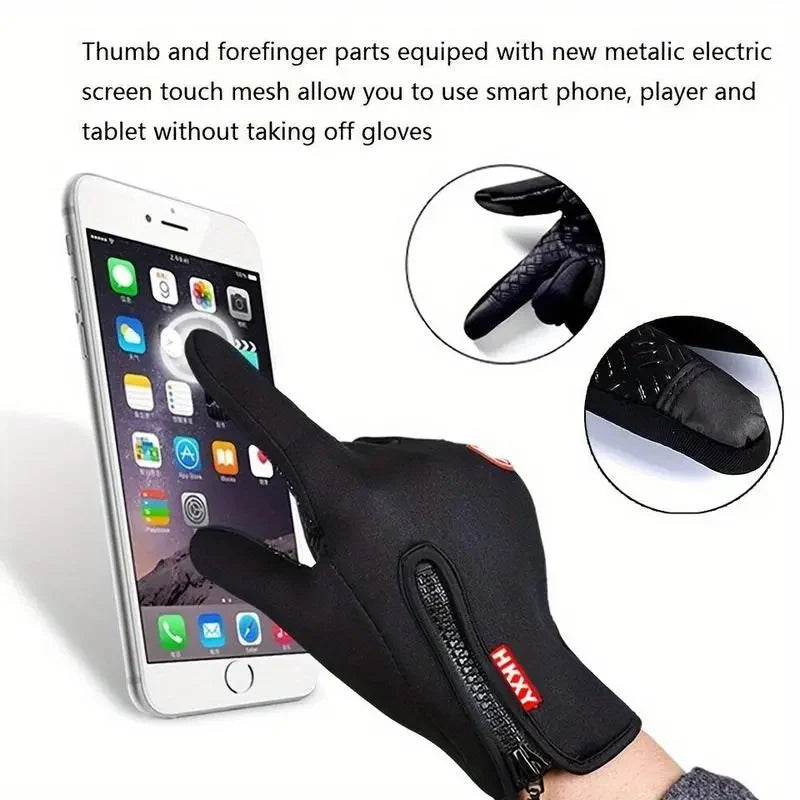 Touchscreen Winter Gloves - Stay Warm & Connected!