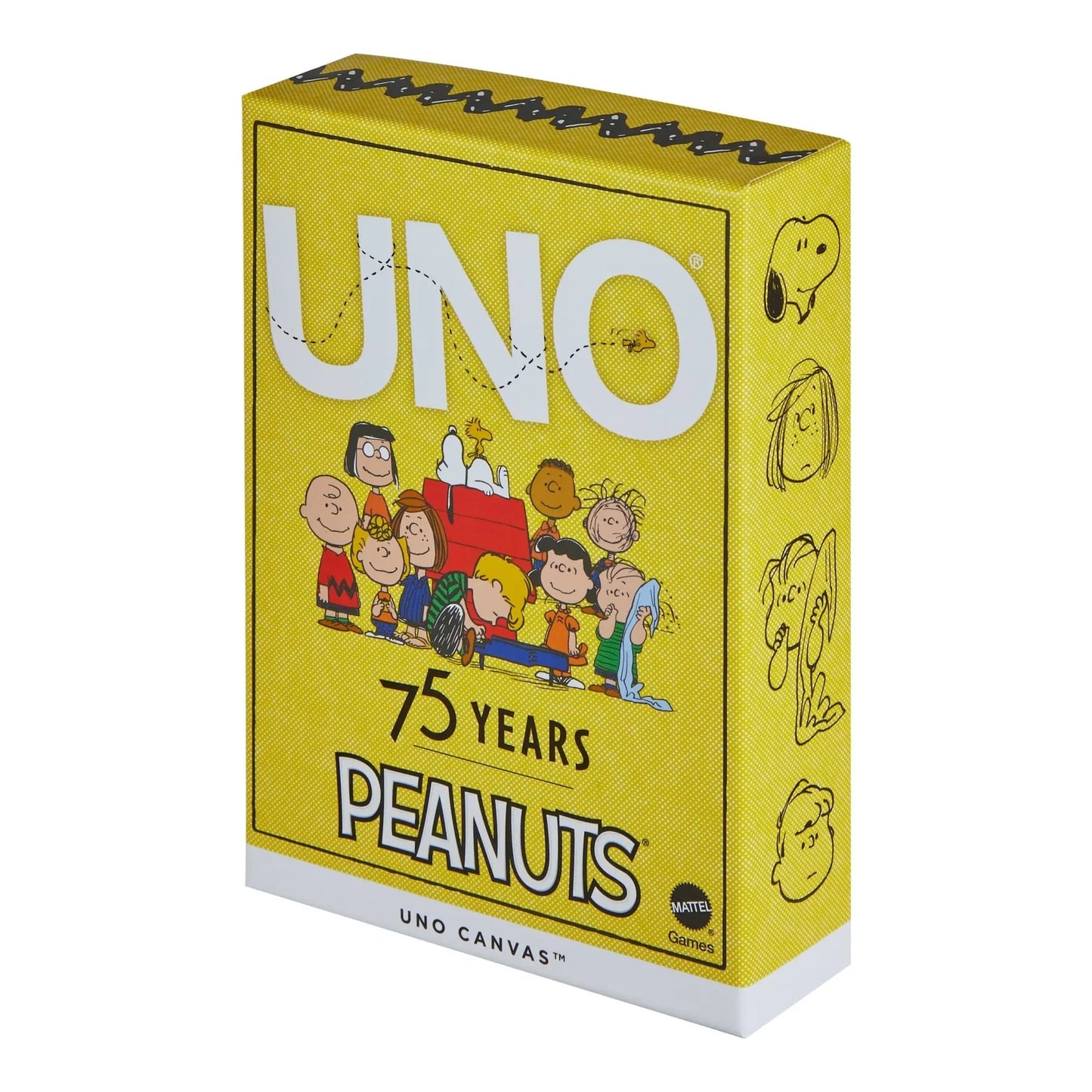UNO Peanuts Peanuts Card Deck 75th Anniversary Edition
