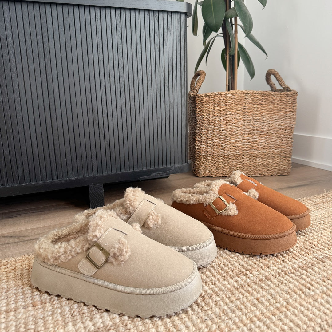 👢Buckle Platform Slippers