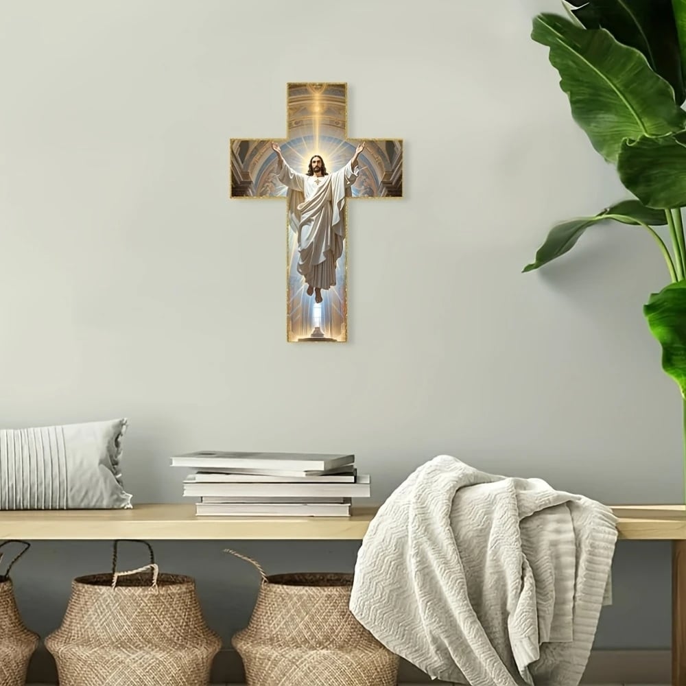 🎁Thanksgiving Day Discount 49% Off✨Vintage Wooden Jesus Christ Wall Cross