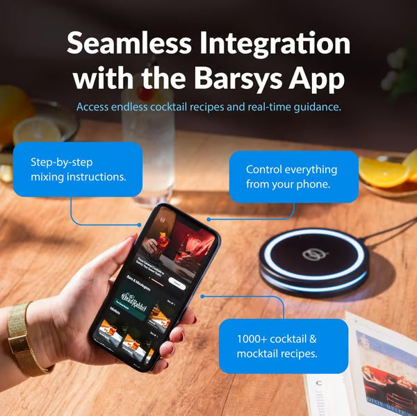 🎉 Limited-Time Flash Sale! Barsys Smart Coaster 2.0 Cocktail Machine – Your Home Smart Mixologist, Grab Now!