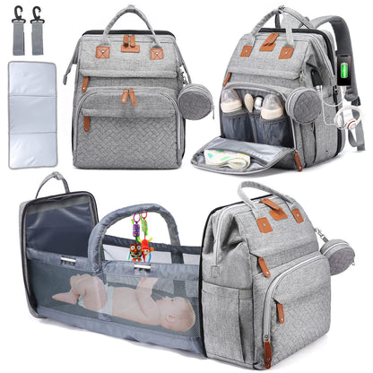 🔥Diaper Bag Backpack with Change Station