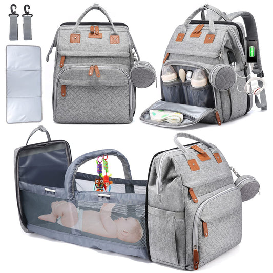 🔥Diaper Bag Backpack with Change Station