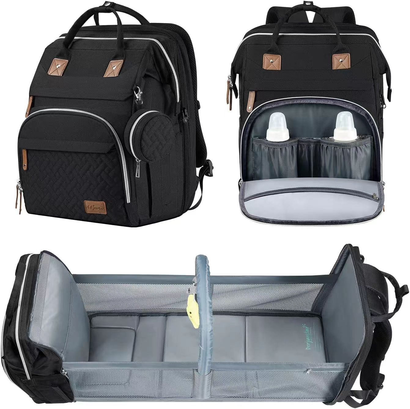 🔥Diaper Bag Backpack with Change Station