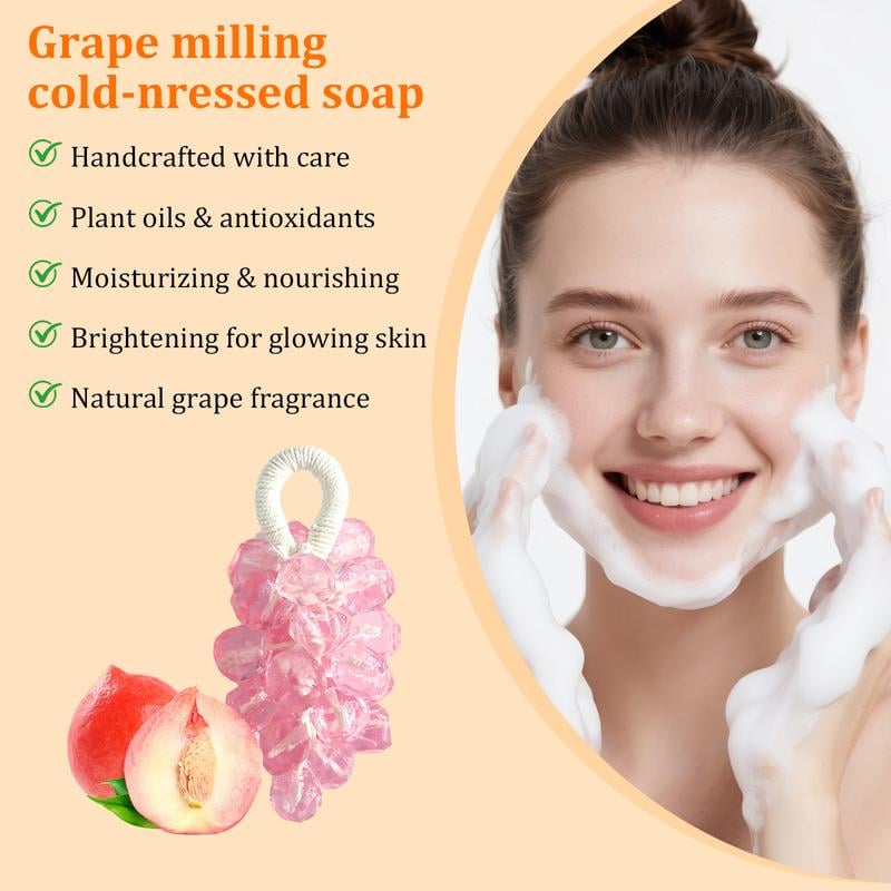 🔥LAST DAY 50% OFF- 🧼Handmade DIY Decorative Grape Soap