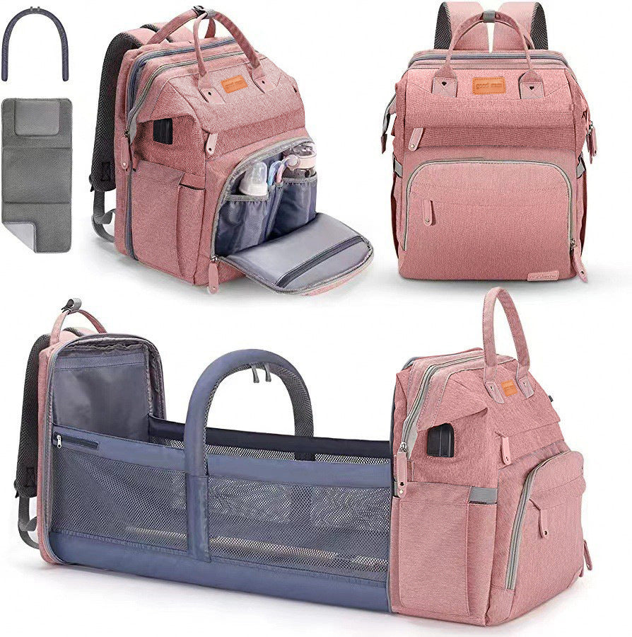 🔥Diaper Bag Backpack with Change Station