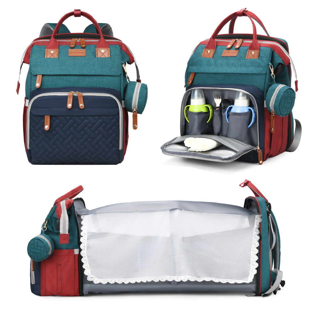 🔥Diaper Bag Backpack with Change Station