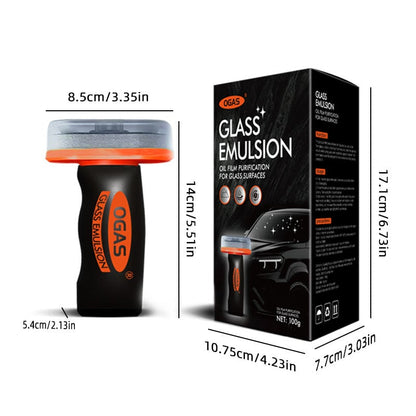 🔥 New upgrade Glass cleaning board-Automotive Oil Film Cleaning Brush