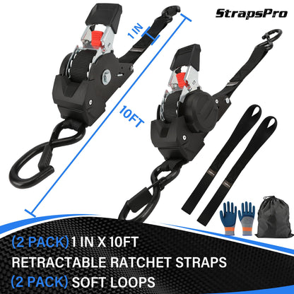 🔥Christmas Sale 49% OFF – Pro Reinforced Heavy-Duty Auto-Retractable Ratchet Straps (BUY 2 GET FREE SHIPPING)