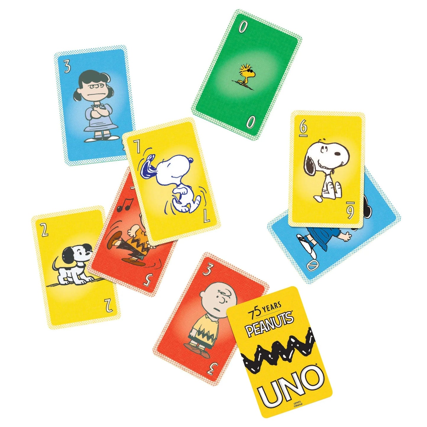 UNO Peanuts Peanuts Card Deck 75th Anniversary  Edition