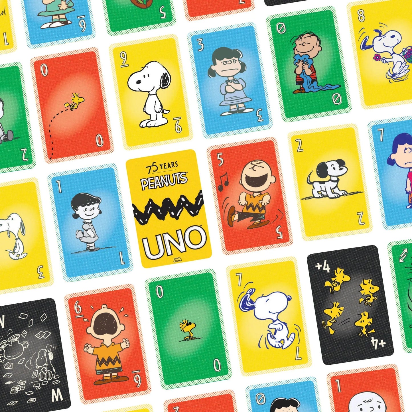 UNO Peanuts Peanuts Card Deck 75th Anniversary  Edition