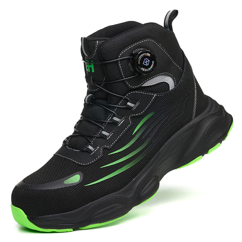 🥾Men's Safety Shoes with Rotating Button System