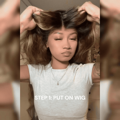 Special Offer | 13×6 Full Lace Black Roots with 4/27 Highlight Wig Human Hair Wig