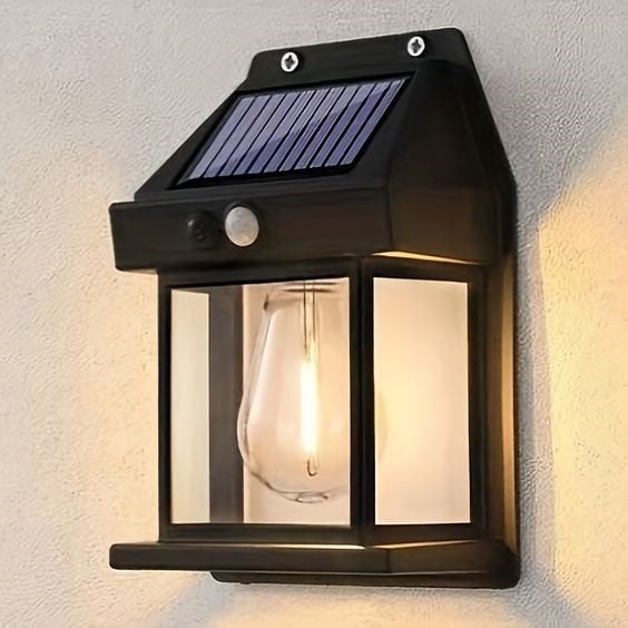 🌍Eco-friendly solar LED waterproof wall light with sensor