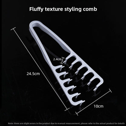 Textured styling comb