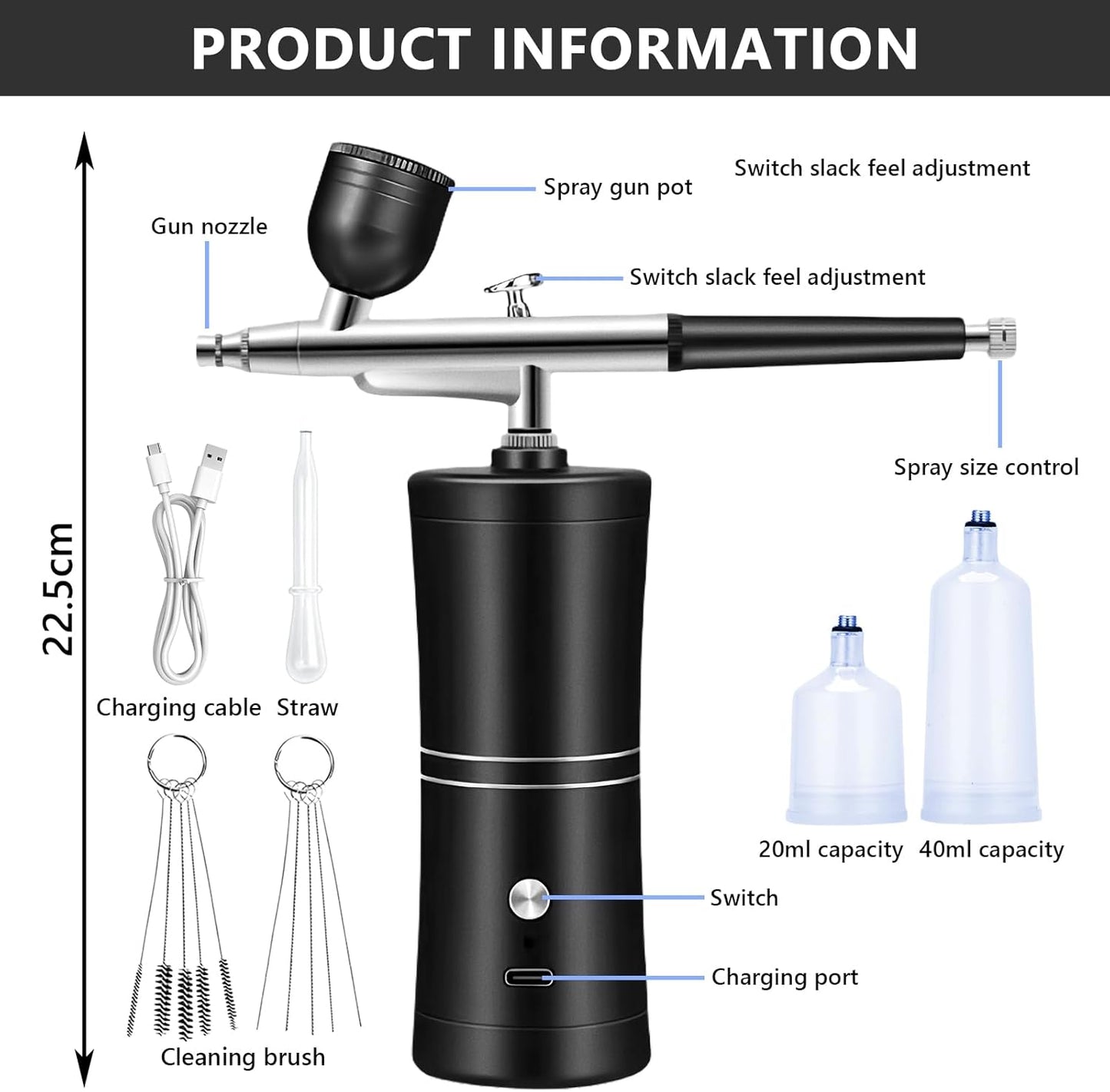 🔥Cordless Airbrush Set