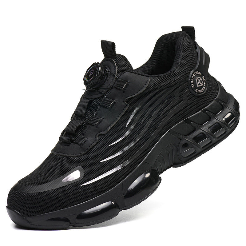 🥾Men's Safety Shoes with Rotating Button System