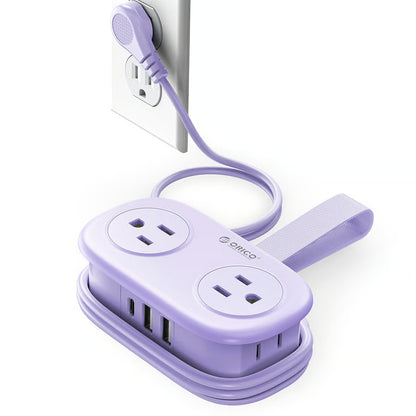 ✨Portable Power Strip – 🎁4 AC Outlets for Travel