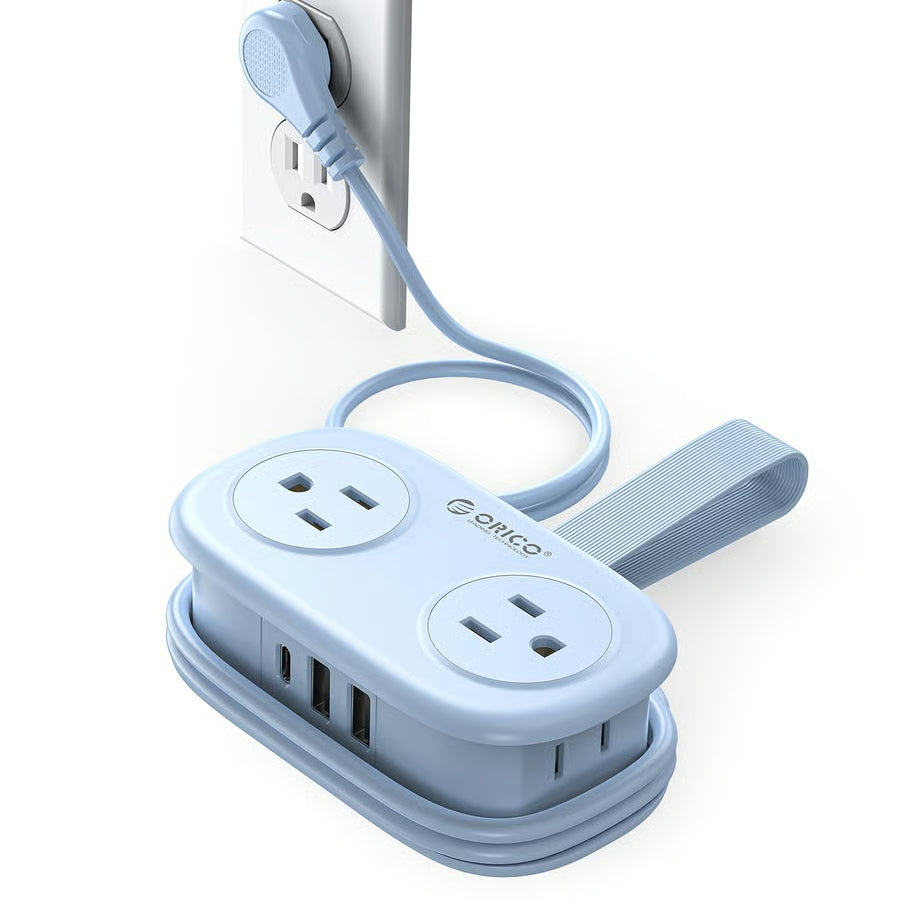 ✨Portable Power Strip – 🎁4 AC Outlets for Travel