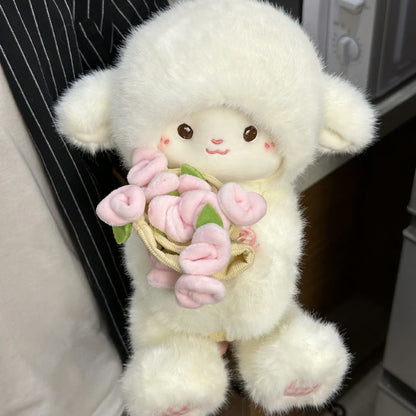 🐑The romantic lamb sends you flowers🌹