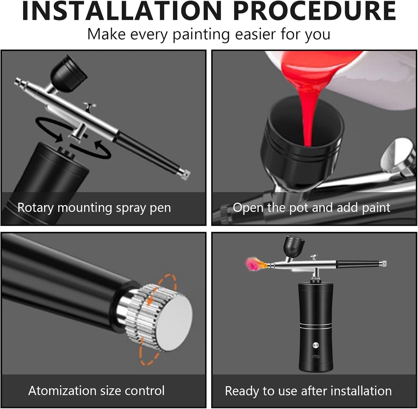 🔥Cordless Airbrush Set