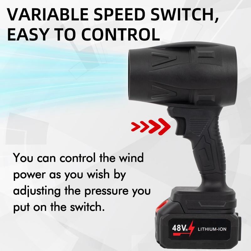 🏆Turbo Jet Blower, Cordless Turbo Super Power Air Duster