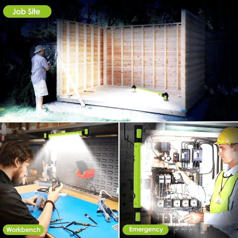 🌟🔦3000 Lumens Rechargeable Work Light — Bright, Tough & Built for Every Job💡