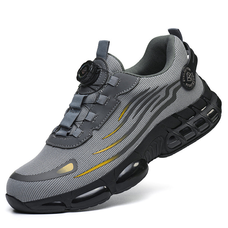 🥾Men's Safety Shoes with Rotating Button System