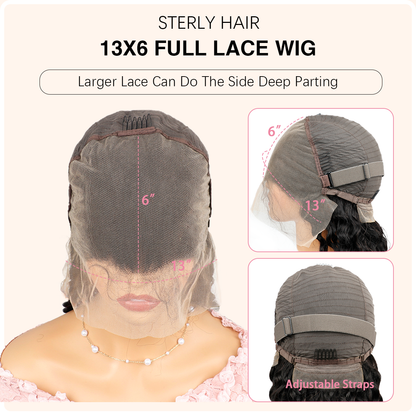 Special Offer | 13×6 Full Lace Black Roots with 4/27 Highlight Wig Human Hair Wig