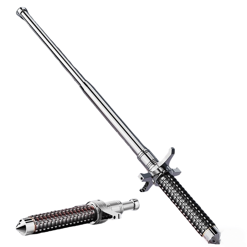 Camping Hiking Walking Stick Climbing Stick Legal Self-Defense Telescopic Swing Stick