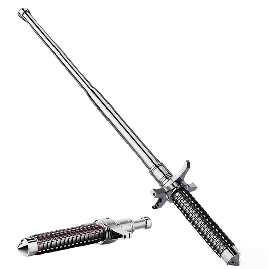 Camping Hiking Walking Stick Climbing Stick Legal Self-Defense Telescopic Swing Stick