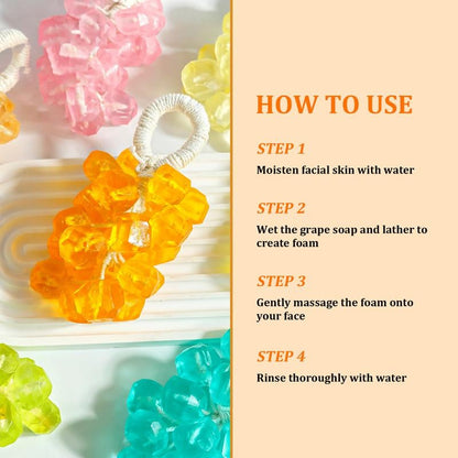 🔥LAST DAY 50% OFF- 🧼Handmade DIY Decorative Grape Soap