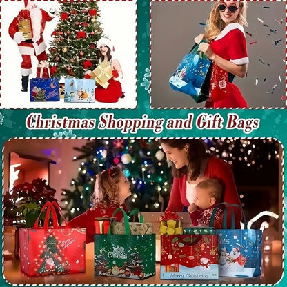 🔥🎄 Christmas Gift Bags Large Reusable Tote Bags⚡Free shipping for a limited time!