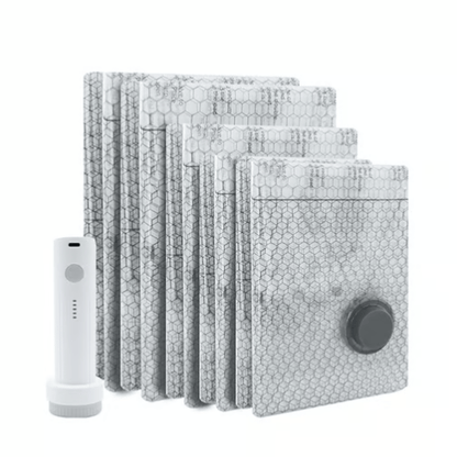 🔥 X7 Cordless Travel Vacuum Bag Set