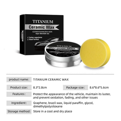 ✨LAST DAY ONLY 49% OFF🔥🚗 Titanium Ceramic Wax Cream