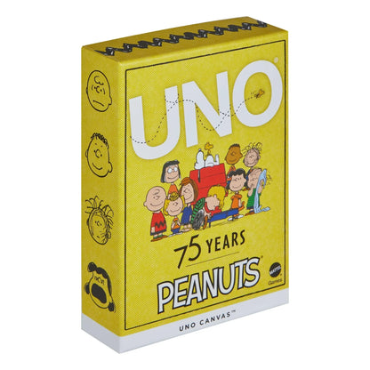 UNO Peanuts Peanuts Card Deck 75th Anniversary  Edition