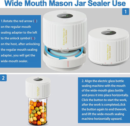 💥LAST DAY SALE 49% OFF💥-Electric Mason Jar Vacuum Sealer