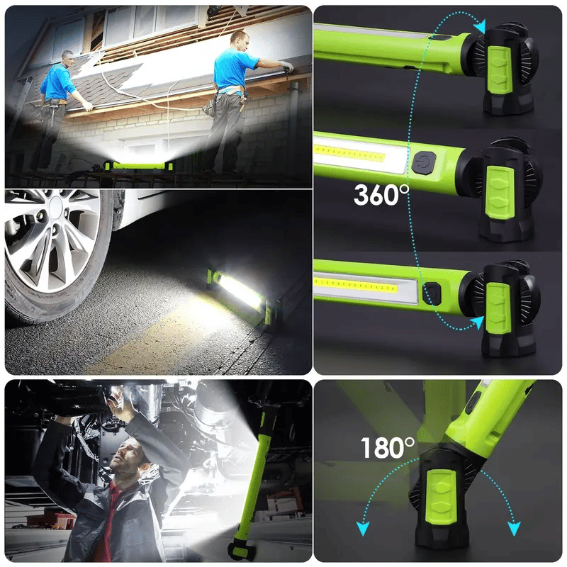 🌟🔦3000 Lumens Rechargeable Work Light — Bright, Tough & Built for Every Job💡