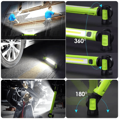 🌟🔦3000 Lumens Rechargeable Work Light — Bright, Tough & Built for Every Job💡