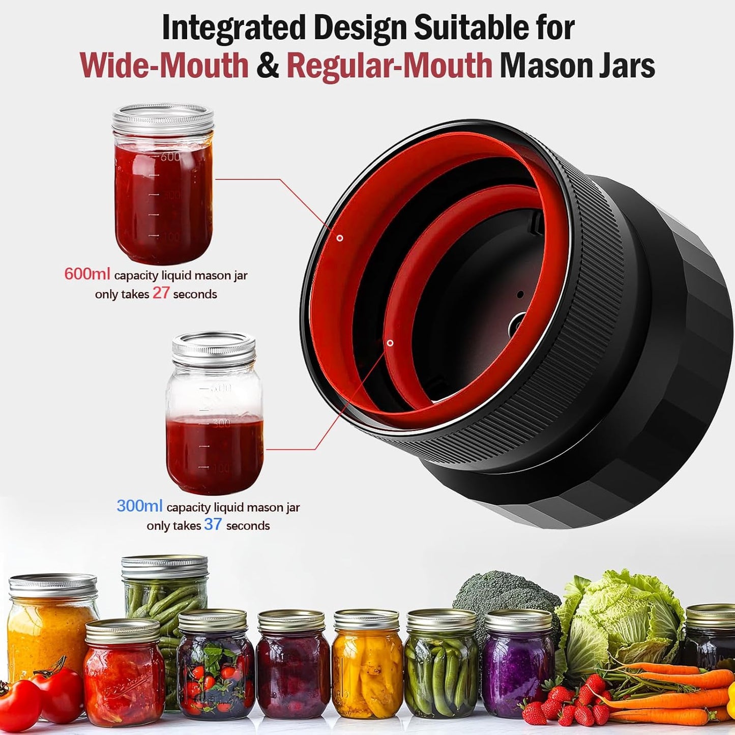 💥LAST DAY SALE 49% OFF💥-Electric Mason Jar Vacuum Sealer