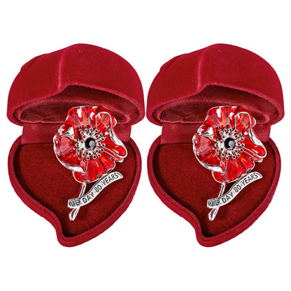 Limited Edition Release - VE Day 80 Poppy Brooch