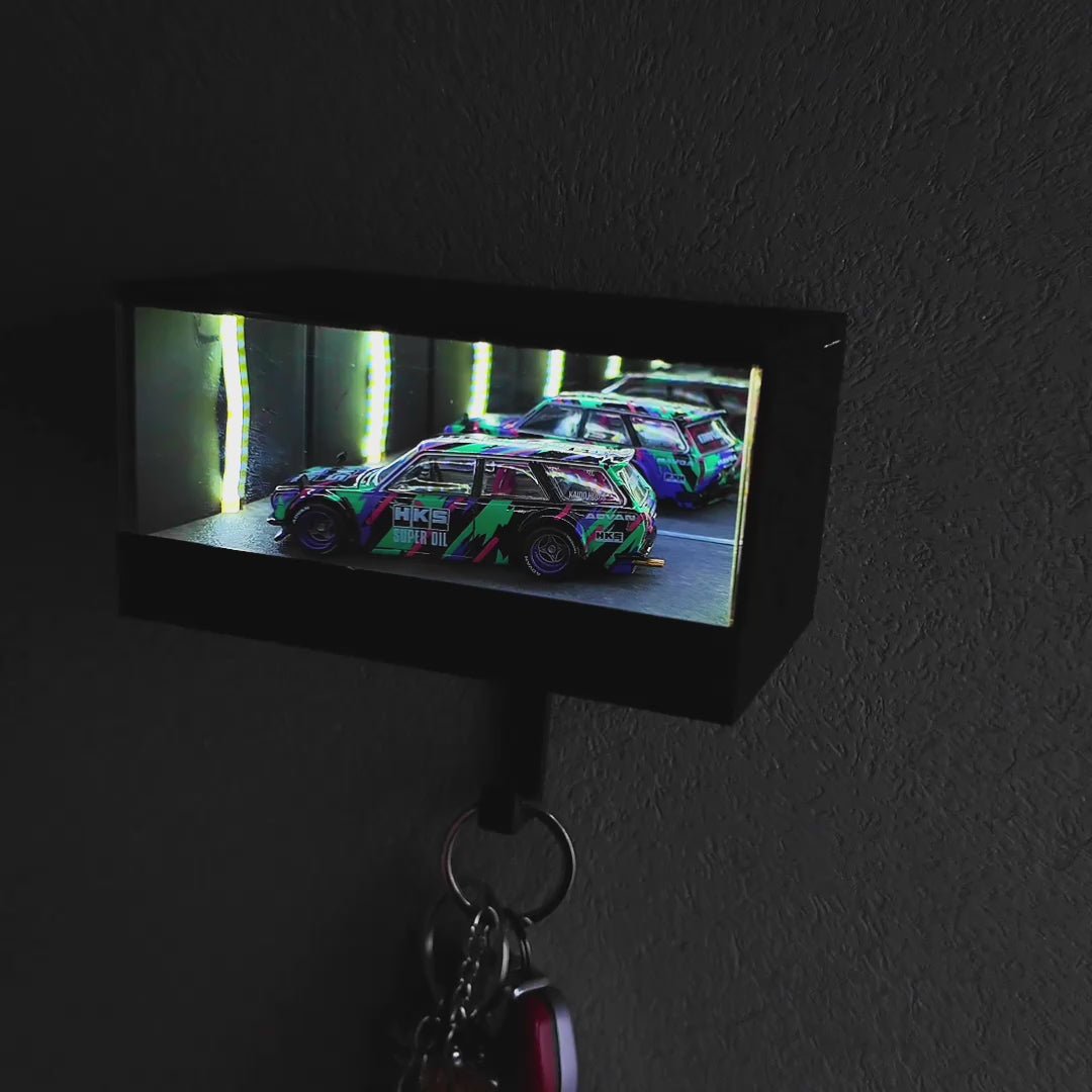 🔥LAST DAY ONLY 49% OFF🔥- Infinity Garage Key Holder, Illuminated Design, Rechargeable