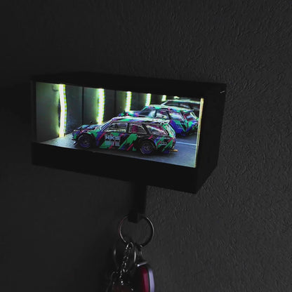 🔥LAST DAY ONLY 49% OFF🔥- Infinity Garage Key Holder, Illuminated Design, Rechargeable