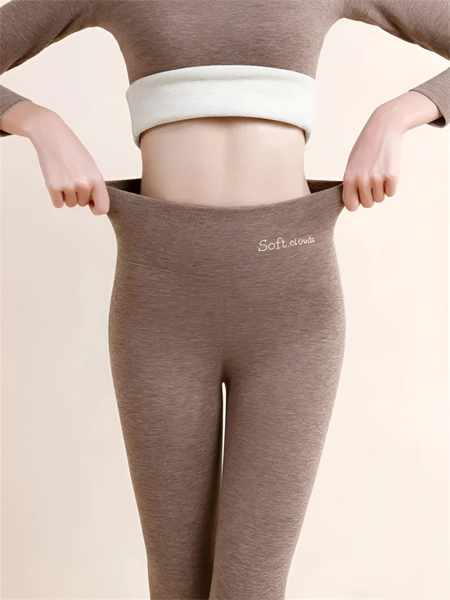 🔥 Cloudy Fleece Lined Leggings