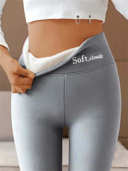 🔥 Cloudy Fleece Lined Leggings