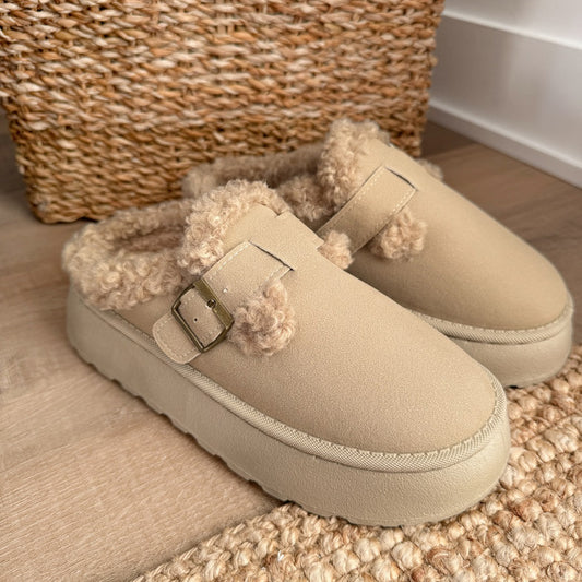 👢Buckle Platform Slippers