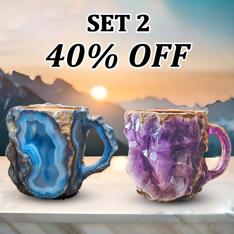 New Mineral Crystal Coffee Mugs☕