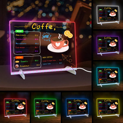 🎨Signsxcel LED Illuminated Acrylic Drawing Board – For Kids, Parents &amp; Teachers