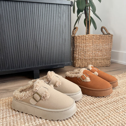 👢Buckle Platform Slippers