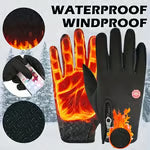 🏆Super waterproof, windproof, warm, and non-slip gloves